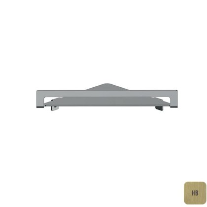 Almar Аксессуары Полка угловая 21.6xh21.6см., цвет: латунь брашированная PVD