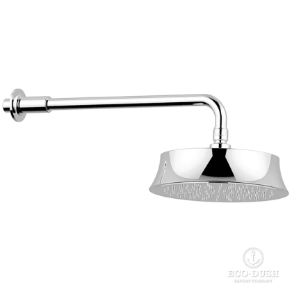 CISAL Cherie Верхний душ d=220мм, L350, для настенного крепления, цвет: хром