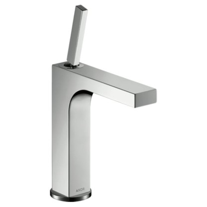 Axor Citterio, Смеситель для раковины 160, однорычажный, с донным клапаном, цвет: хром
