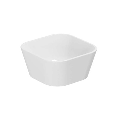 Azzurra Build Раковина 30х30х14 см, без отв., накладная, цвет: белый