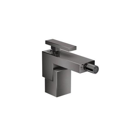 Axor Edge Смеситель для биде, на 1 отв., с донным клапаном push/open, излив 149мм, цвет: черный