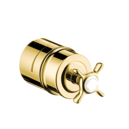 Axor Montreux Fixfit Stop шланговое подсоединение,  1/2 , цвет: полированное золото