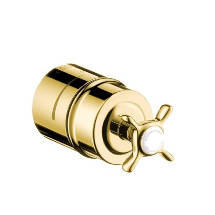 Axor Montreux Fixfit Stop шланговое подсоединение,  1/2 , цвет: полированное золото