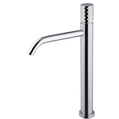 Fima Carlo Frattini Spillo Tech Смеситель для раковины, на 1 отв., высокий, XS, с донным клапаном, цвет: хром