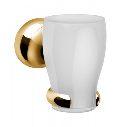 Стакан подвесной Bongio Axel, цвет: золото 24к.