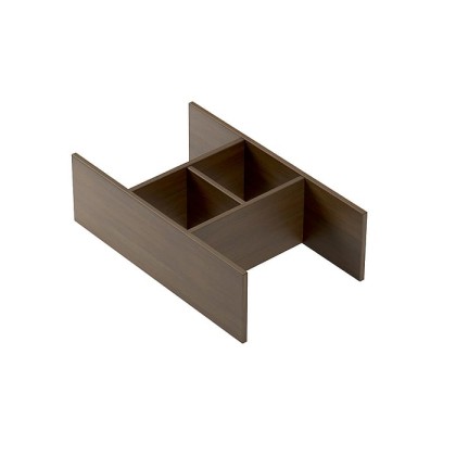 Emco Evo Вставка 20х10.6х33.3см., для выдвижных ящиков, цвет: Walnut