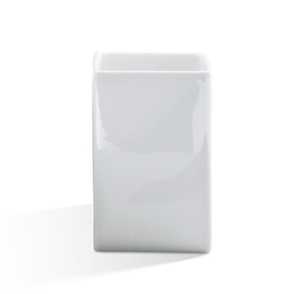 Decor Walther DW 627 Стакан для зубных шёток, фарфор, настольный, цвет: белый