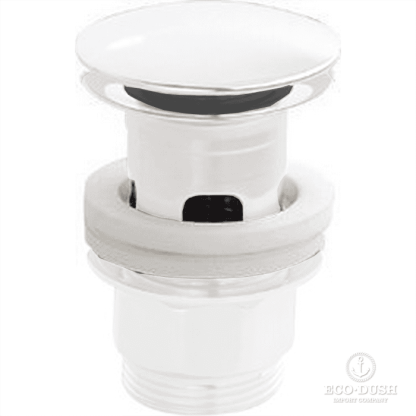 CISAL Донный клапан 1"1/4 для раковин, цвет: белый