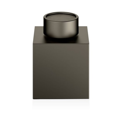 Decor Walther DW 3655 Бокс универсальный 8.5x8.5x12.5см, с крышкой, настольный, цвет: темная бронза