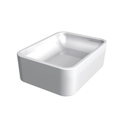 Bertocci Cento Мыльница, подвесная, цвет: белая керамика/хром