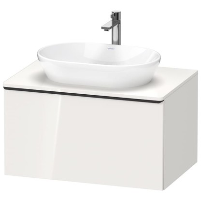 Duravit D-Neo Тумбочка подвесная 80х45.9x55см., раковина, 1 ящик, цвет: белый высокоглянцевый