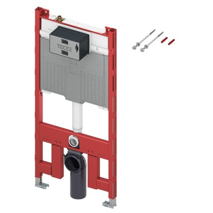 TECE TECEprofil Инсталляция для подвесного унитаза со смывным бачком 50х112см., фронтальное расположение панели, с крепежом
