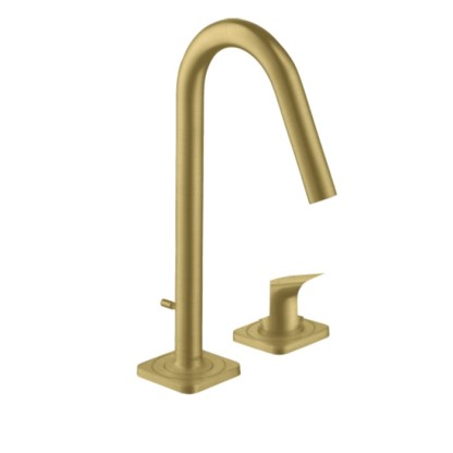 Axor Citterio M Смеситель для раковины, на 2 отв., с донным клапаном, цвет: шлифованная медь