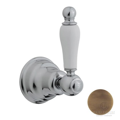 CISAL Arcana Toscana Запорный вентиль 1/2" на горячую воду, цвет: бронза