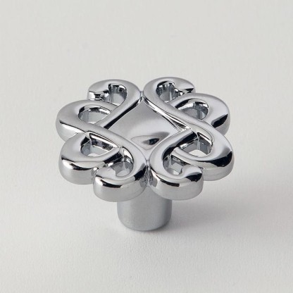 EBAN Riflesso, ручка-кнопка для мебели, Цвет: хром