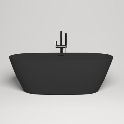 Salini Sofia Ванна отдельностоящая 165x75x60см, донный клапан "Up&Down", сифон, слив-перелив, S-Sense, цвет: RAL9005