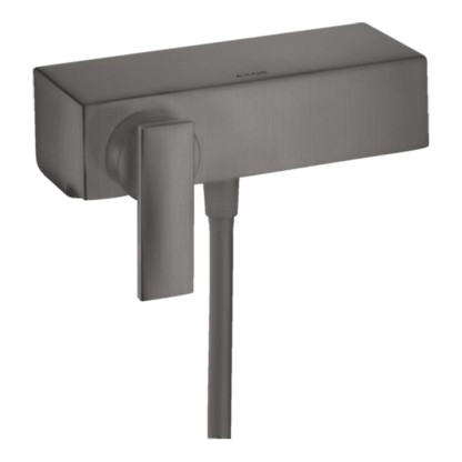 Axor Citterio Смеситель для душа, настенный, цвет: шлифованный черный хром