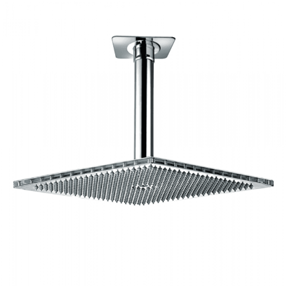 BOSSINI DREAM-CUBE Верхний душ 400 x 400 мм 1 режим - держателем вертикальным 300 x ? 36 мм, цвет: хром