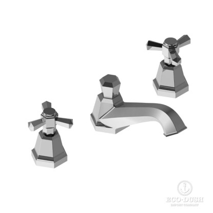 Stella Eccelsa Смеситель для раковины на 3 отверстия 3224PTC, с донным клапаном, цвет: хром