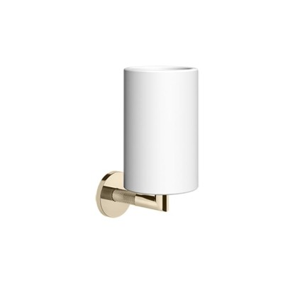 Gessi Anello Стакан, подвесная, цвет: Finox Brushed Nickel/белый
