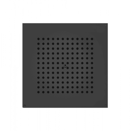 BOSSINI DREAM-CUBE  Верхний душ 370 x 370 мм, цвет: черный матовый