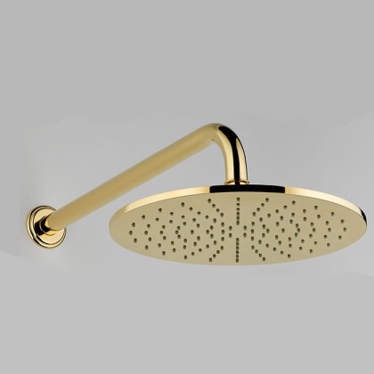 THG Amboise Lapis Lazuli Верхний душ ?300 мм., цвет: полированное золото