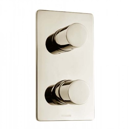 Bossini Oki Смеситель для душа, встраиваемый, с девиаторм 1/2/3/4/5, цвет: никель сатинированный