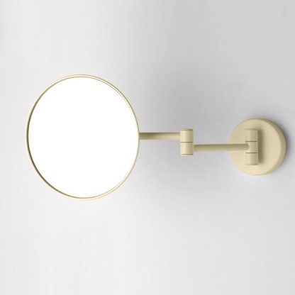 Bertocci Specchi Косметическое зекракало d:23.5см., 4-х кратное увеличением, цвет: никель матовый