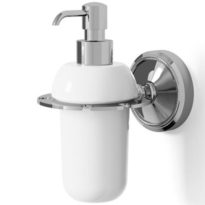 Devon&Devon Antique Georgian Дозатор для жидкого мыла, подвесной, цвет: хром