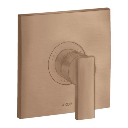 Axor Citterio Смеситель для душа, настенный, цвет: шлифованное красное золото