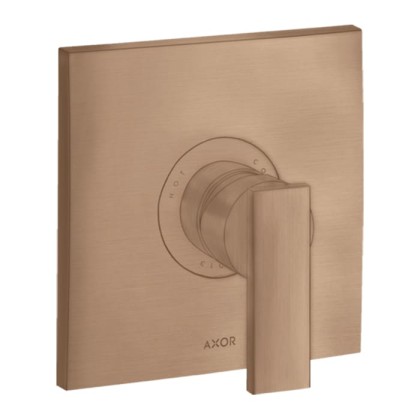 Axor Citterio Смеситель для душа, настенный, цвет: шлифованное красное золото