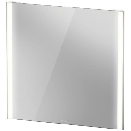 Duravit XViu Зеркало с подсветкой 82x80см, сенсорное управление, цвет: шампань матовый