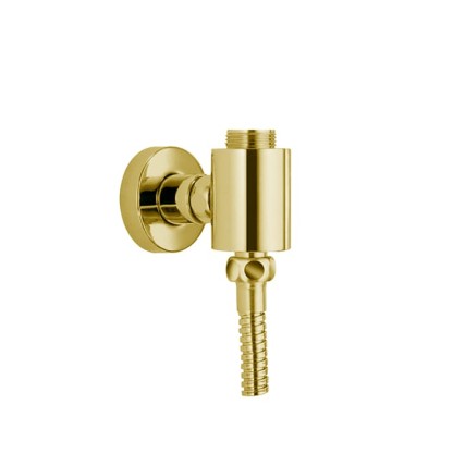 Fima Carlo Frattini Colonne doccia Подвод воды, со шлангом 60см., цвет: золото