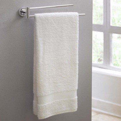 Hansgrohe Logis Полотенцедержатель двойной 42см., подвесной, цвет: хром