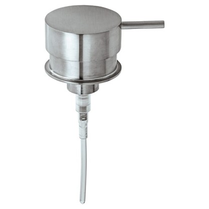 Duravit Starck T Помпа для мыла встраиваемая D=6см, цвет: Stainless steel Brushed