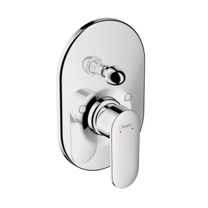 Hansgrohe Vernis Blend Смеситель для ванны, однорычажный, внешняя часть, цвет: хром