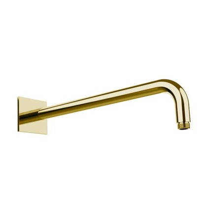 Almar Round Кронштейн из стены круглый, 35см, квадратный отражатель, цвет: золото PVD