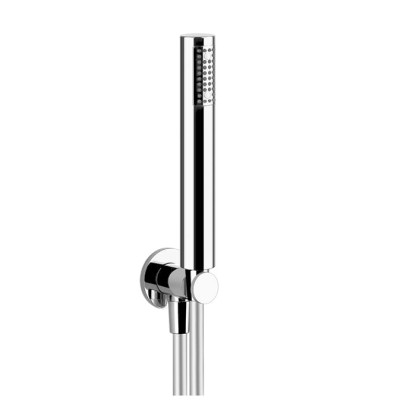 Gessi Emporio shower Душевой гарнитур, состоящий из вывода воды, держателя, шланга 1,5м и лейки, цвет: хром