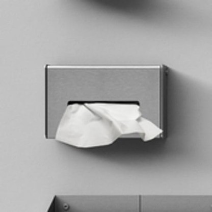 Agape Mach 2 Держатель для бумажных полотенец подвесной 24.3x15x8.2 см, цвет: сатин