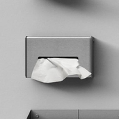 Agape Mach 2 Держатель для бумажных полотенец подвесной 24.3x15x8.2 см, цвет: сатин