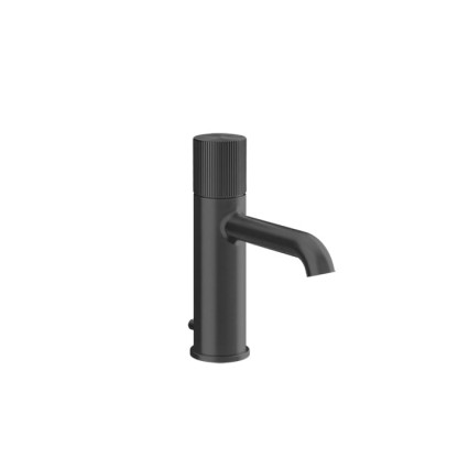 Gessi Habito Rigato Смеситель для раковины на 1 отв., с донным клапаном, цвет: Black Metal PVD