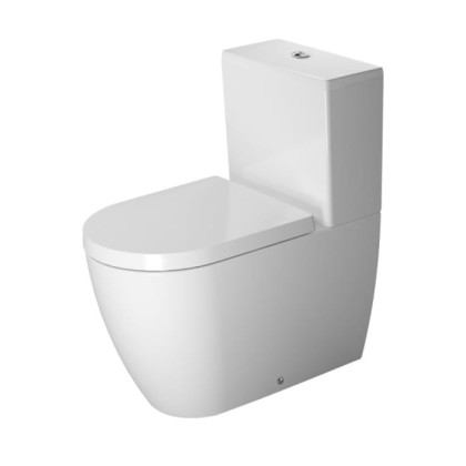 Duravit Me by Starck Унитаз-моноблок 37х65см., слив универсальный, с креплениями, цвет: белый/хром