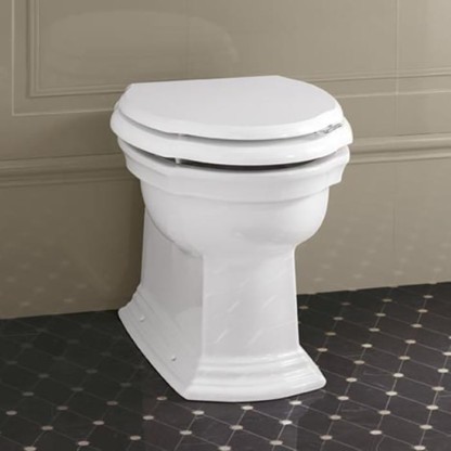 Devon&Devon Westminster Унитаз напольный 54,5х36,5см цвет: белый