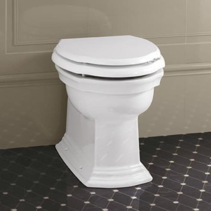 Devon&Devon Westminster Унитаз напольный 54,5х36,5см цвет: белый