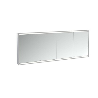 Emco Prime Зеркальный шкаф 180см., с подсветкой LED 2 Facelift встраив. модель, 4-дверки, IP 20 зеркальная задняя стенка