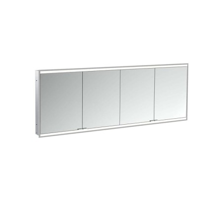 Emco Prime Зеркальный шкаф 180см., с подсветкой LED 2 Facelift встраив. модель, 4-дверки, IP 20 зеркальная задняя стенка