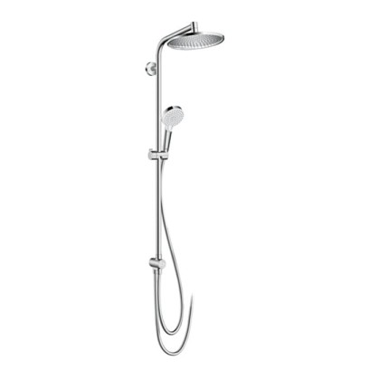 Hansgrohe Crometta S 240 SHP Душевая система 102см, с верхним ?240мм. и ручным душем, цвет: хром (без смесителя!)