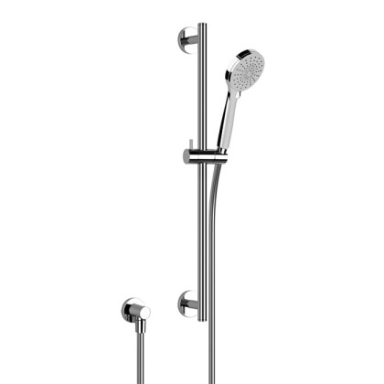 Gessi Emporio shower Душевой гарнитур, с ручным душем, на 3 позиции, шланг 1,5м и вывод воды, цвет: хром