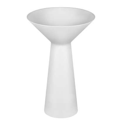 Gessi Cono Раковина 54.6 см, без отв., напольная, цвет: белый