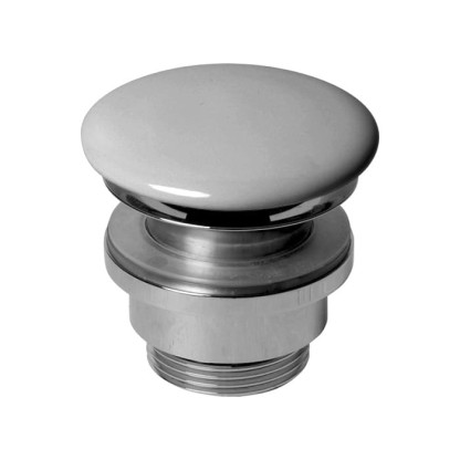 Azzurra Донный клапан универсальный, всегда открыт, с керамической крышкой, цвет: Cotone